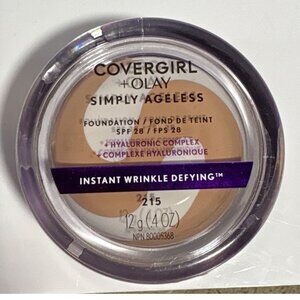 Covergirl + Olay Simply Ageless Foundation 215 Natural Ivory SPF 28 12g